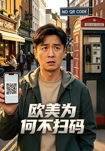 欧美为何不扫码