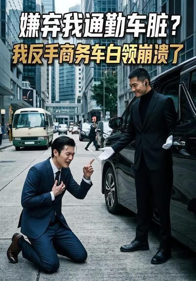 嫌弃我通勤车脏？我反手商务车白领崩溃了