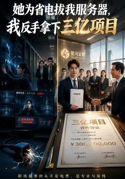 她为省电拔我服务器，我反手拿下三亿项目